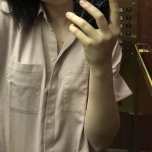Lilac Madewell Button Up